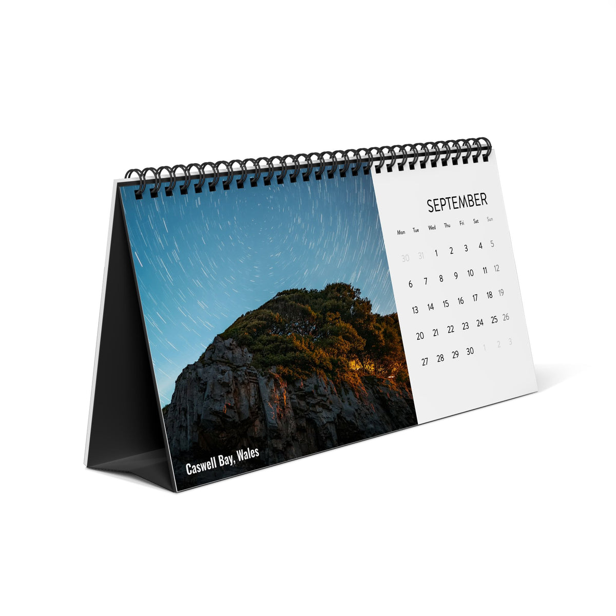 2027 Night & Astro Desk Calendar