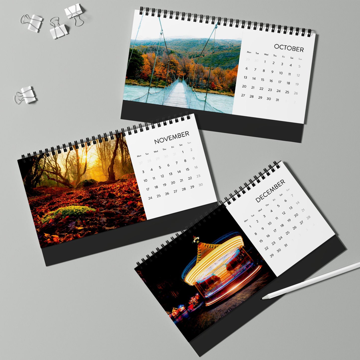 2025 Calendar (Desk)