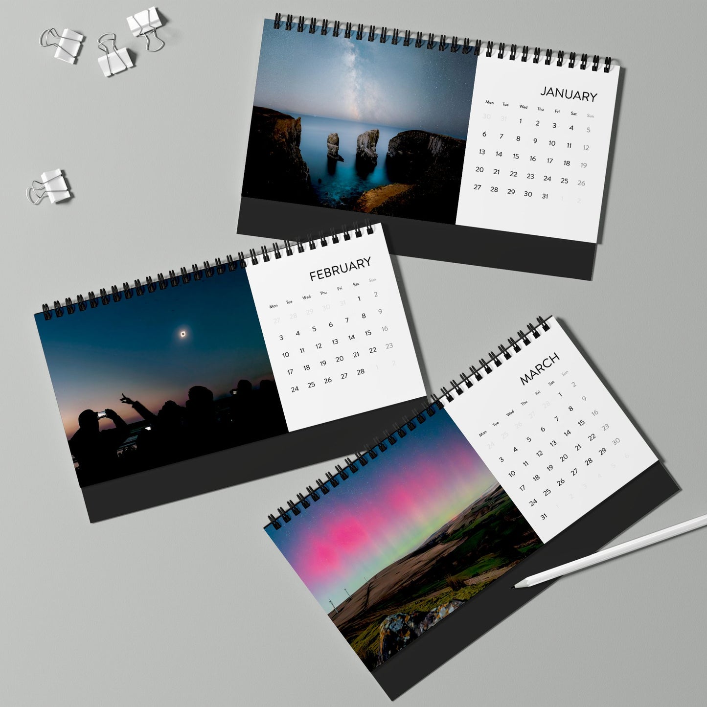 2025 Calendar - Astro Photography Edition (Desk)