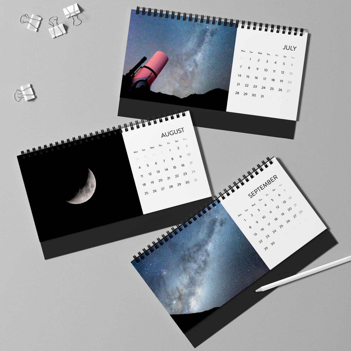 2025 Calendar - Astro Photography Edition (Desk)