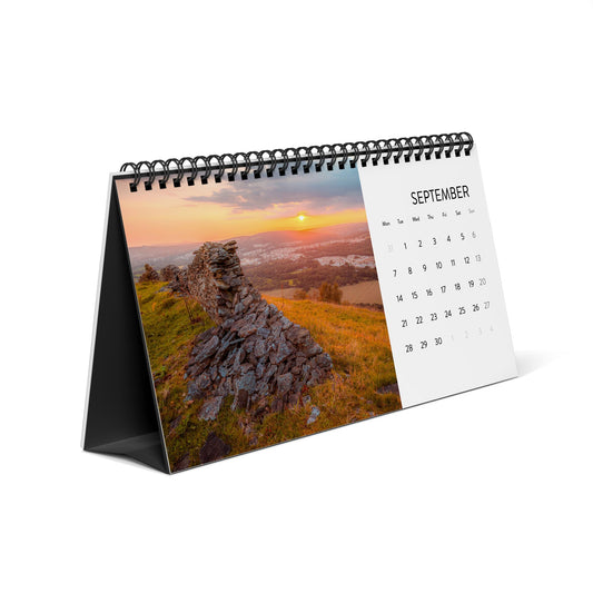 2026 Wales Desk Calendar