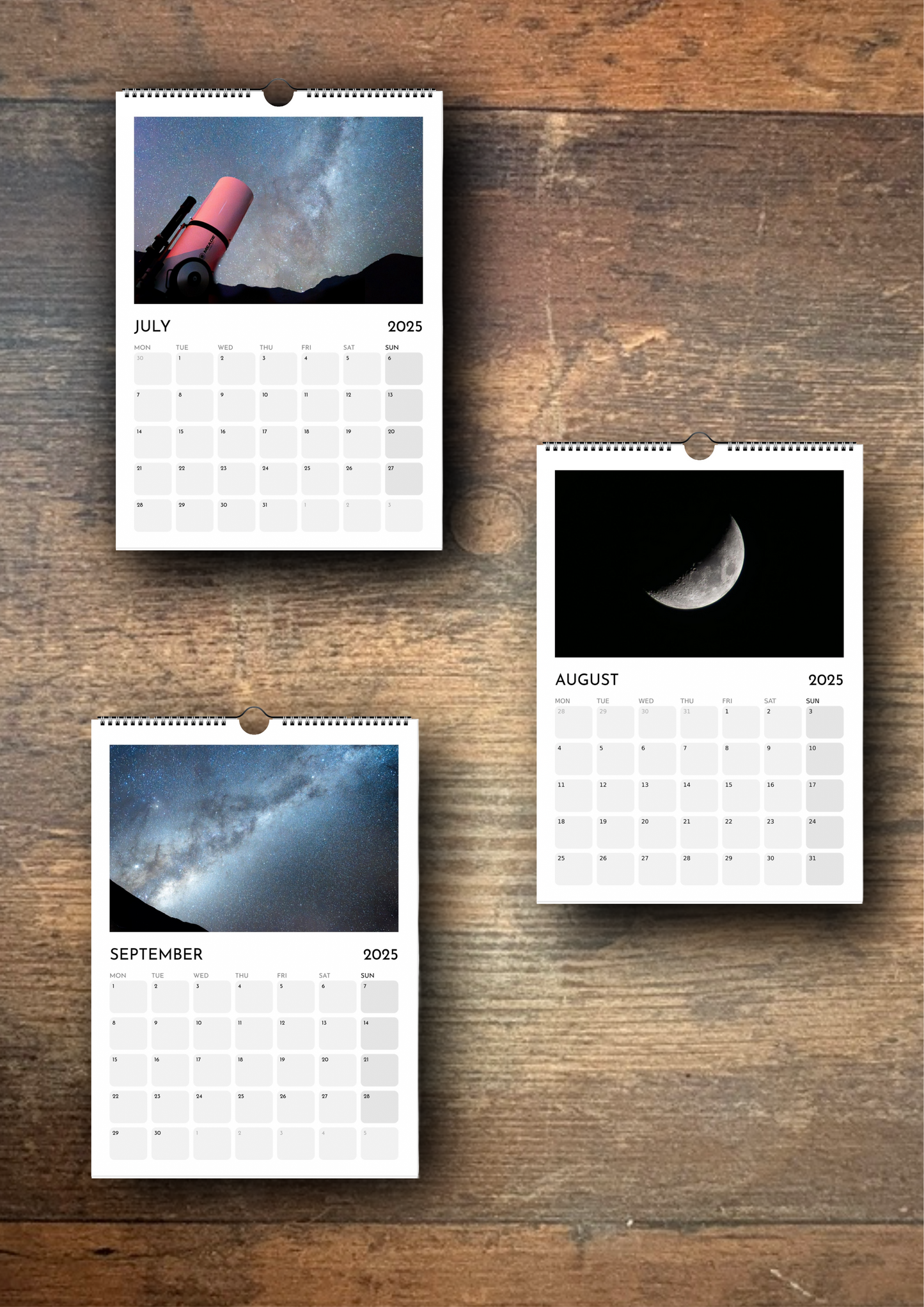 2025 Calendar - Astro Photography Edition (Wall)