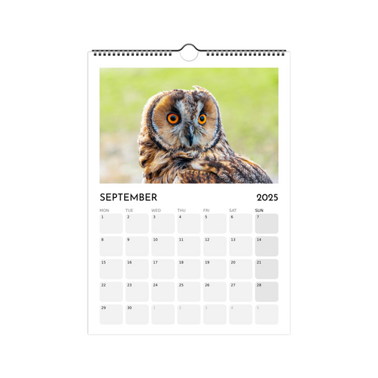 2025 Calendar - Wildlife Edition (Wall)