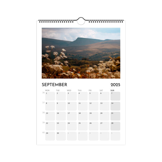 2025 Calendar - Wales Edition (Wall - A4)